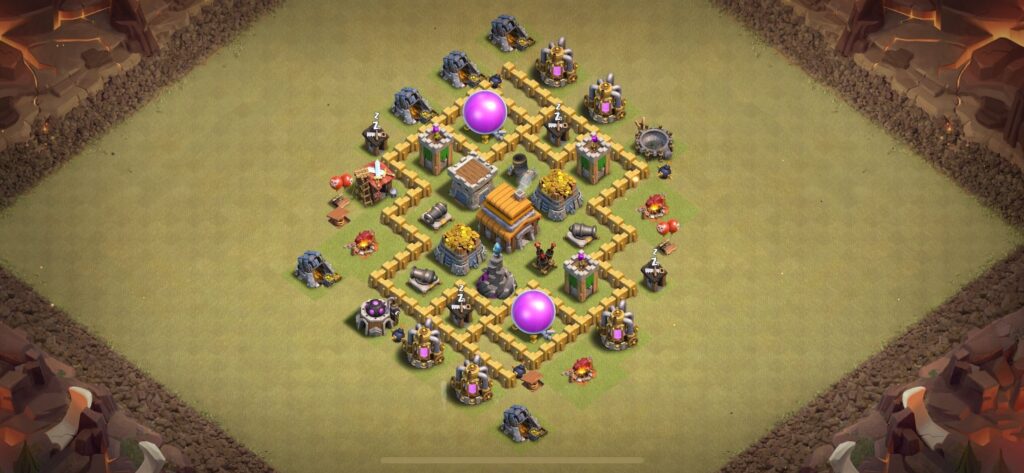 TH5 War Base - Top Town Hall 5 War Base with Link (#12) - Clash of Clans 2025​ TH5 Base