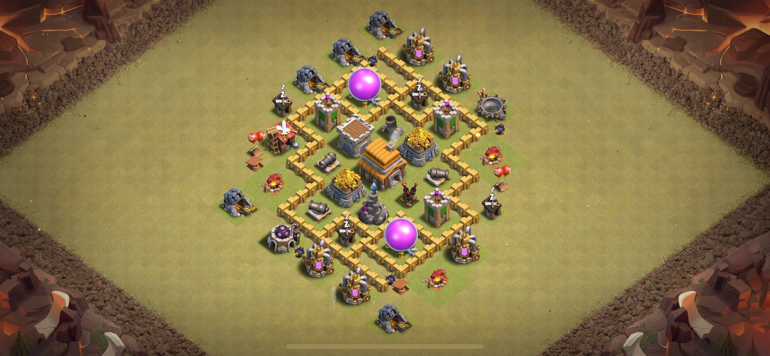TH5 War Base - Top Town Hall 5 War Base with Link (#12) - Clash of Clans 2025​ TH5 Base