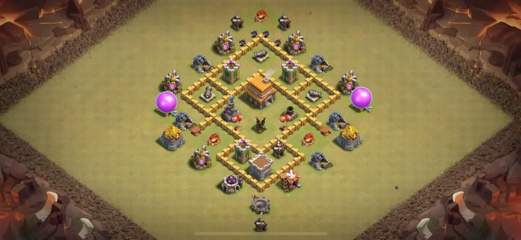 TH5 War Base - Top Town Hall 5 War Base with Link (#13) - Clash of Clans 2025​ TH5 Base