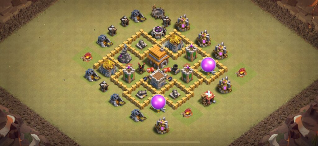 TH5 War Base - Top Town Hall 5 War Base with Link (#14) - Clash of Clans 2025​ TH5 Base
