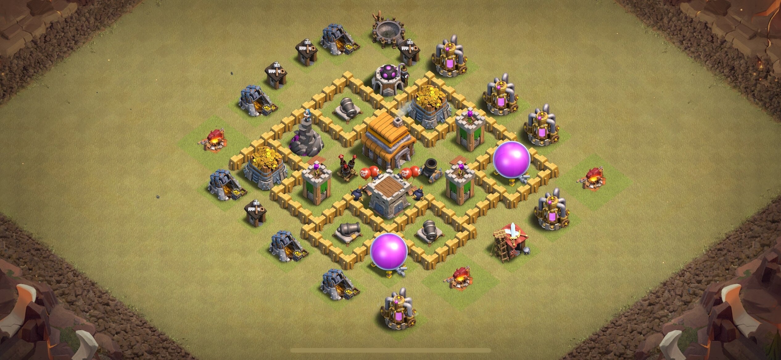TH5 War Base - Top Town Hall 5 War Base with Link (#14) - Clash of Clans 2025​ TH5 Base