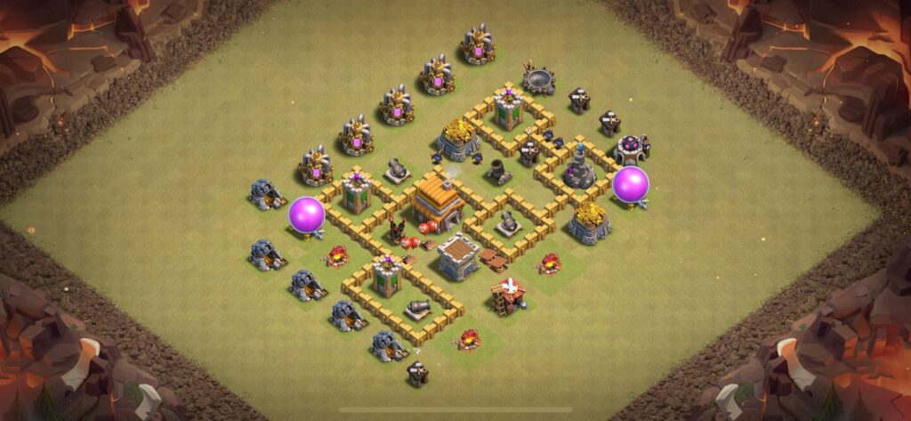 TH5 War Base - Top Town Hall 5 War Base with Link (#15) - Clash of Clans 2025​ TH5 Base