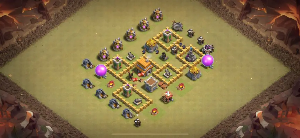 TH5 War Base - Top Town Hall 5 War Base with Link (#15) - Clash of Clans 2025​ TH5 Base