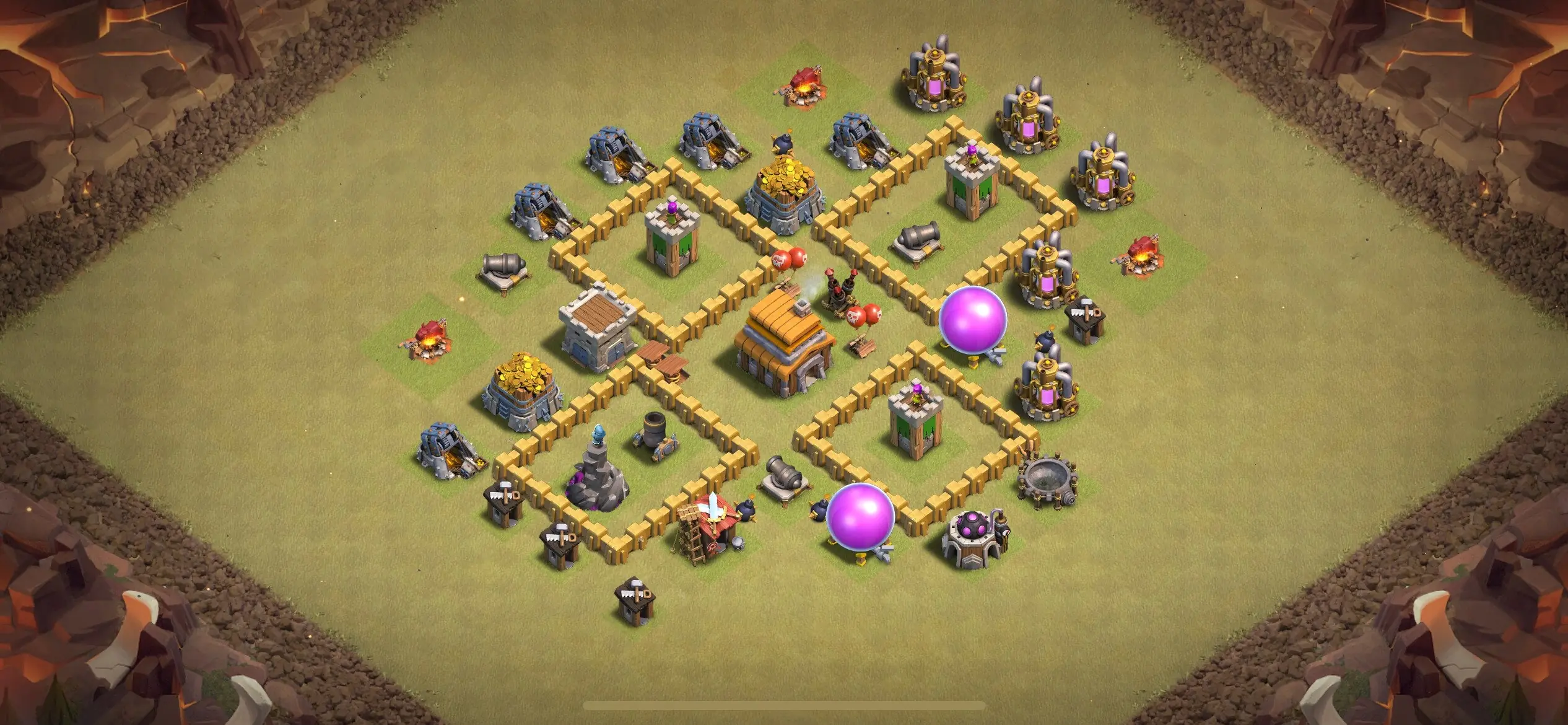 TH5 War Base - Top Town Hall 5 War Base with Link (#16) - Clash of Clans 2025​ TH5 Base