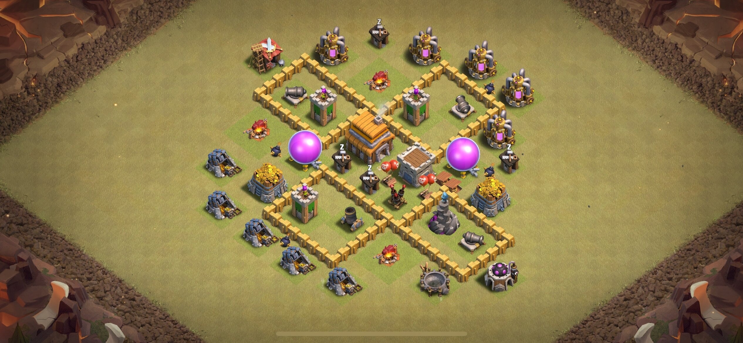 TH5 War Base - Top Town Hall 5 War Base with Link (#18) - Clash of Clans 2025​ TH5 Base