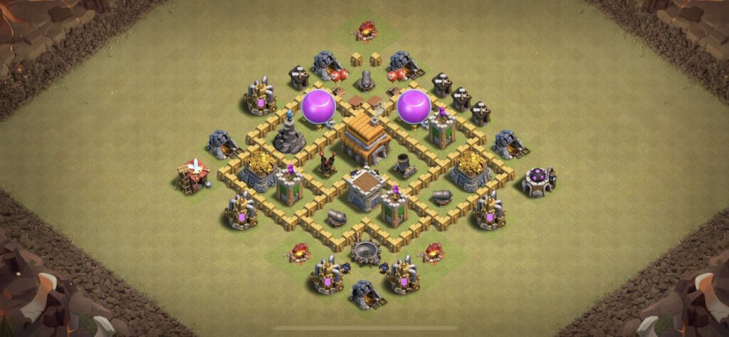 TH5 War Base - Top Town Hall 5 War Base with Link (#2) - Clash of Clans 2025​ TH5 Base