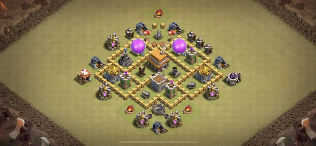 TH5 War Base - Top Town Hall 5 War Base with Link (#2) - Clash of Clans 2025​ TH5 Base