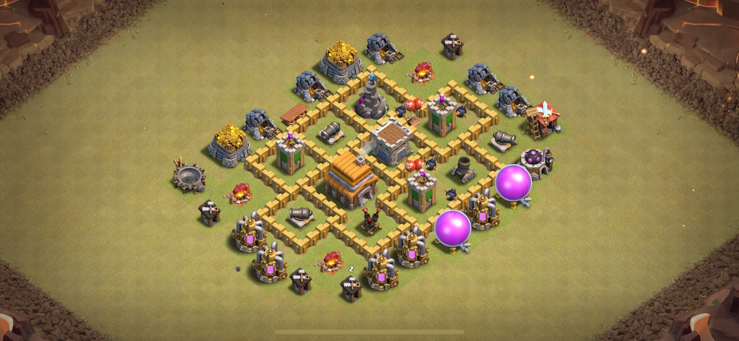 TH5 War Base - Top Town Hall 5 War Base with Link (#20) - Clash of Clans 2025​ TH5 Base