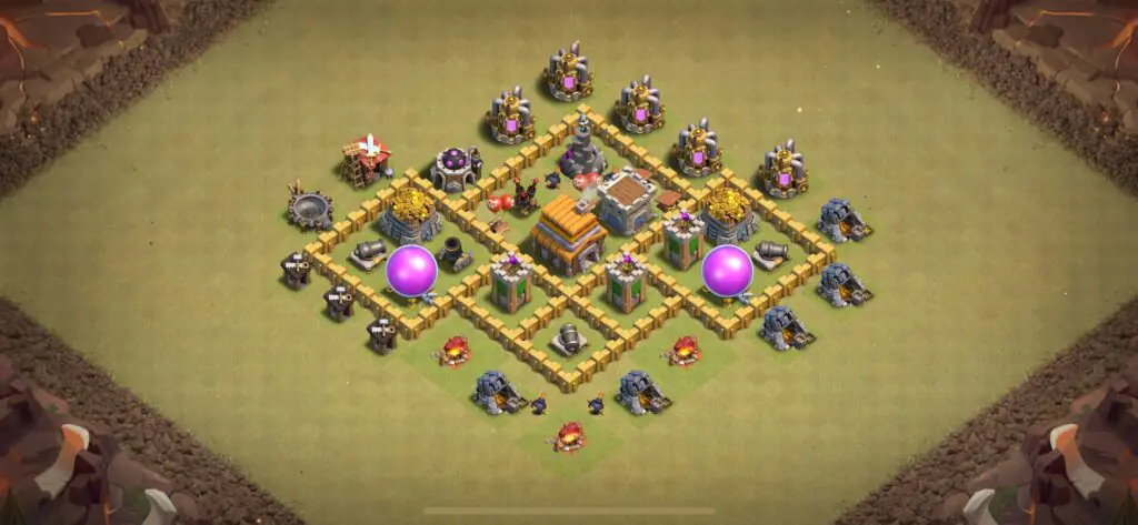 TH5 War Base - Top Town Hall 5 War Base with Link (#21) - Clash of Clans 2025​ TH5 Base