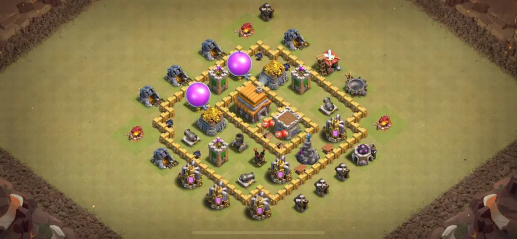TH5 War Base - Top Town Hall 5 War Base with Link (#22) - Clash of Clans 2025​ TH5 Base