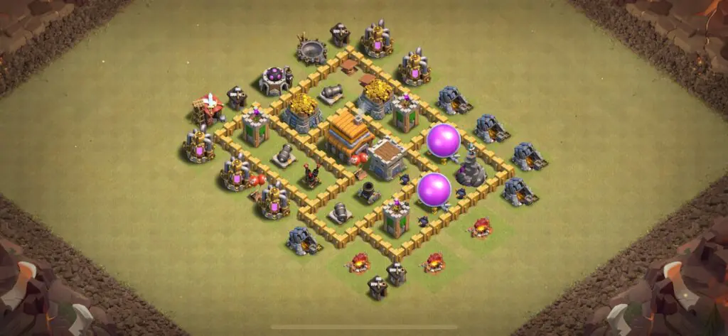 TH5 War Base - Top Town Hall 5 War Base with Link (#23) - Clash of Clans 2025​ TH5 Base