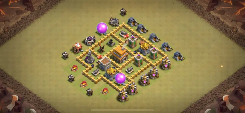 TH5 War Base - Top Town Hall 5 War Base with Link (#26) - Clash of Clans 2025​ TH5 Base