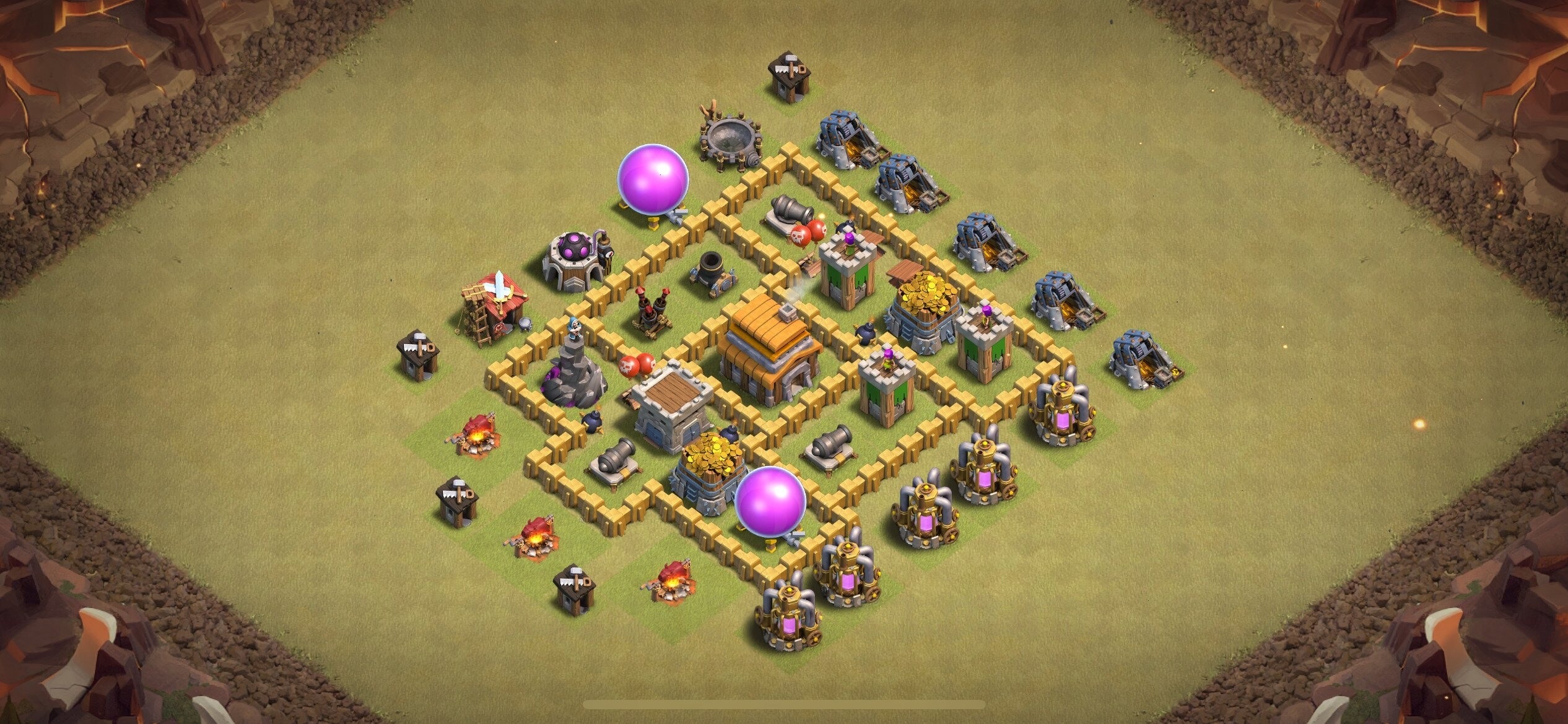 TH5 War Base - Top Town Hall 5 War Base with Link (#26) - Clash of Clans 2025​ TH5 Base
