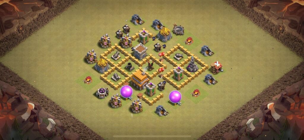 TH5 War Base - Top Town Hall 5 War Base with Link (#27) - Clash of Clans 2025​ TH5 Base