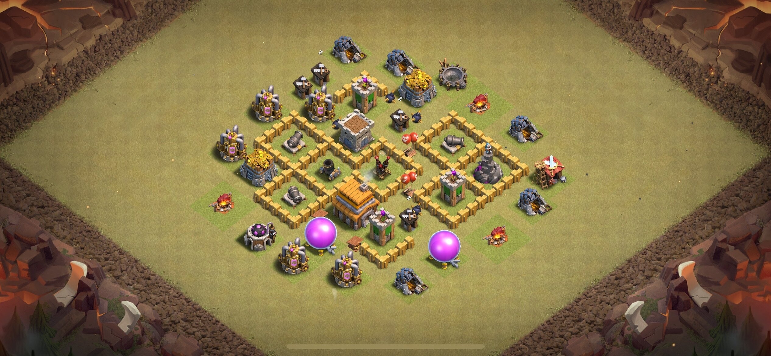 TH5 War Base - Top Town Hall 5 War Base with Link (#27) - Clash of Clans 2025​ TH5 Base