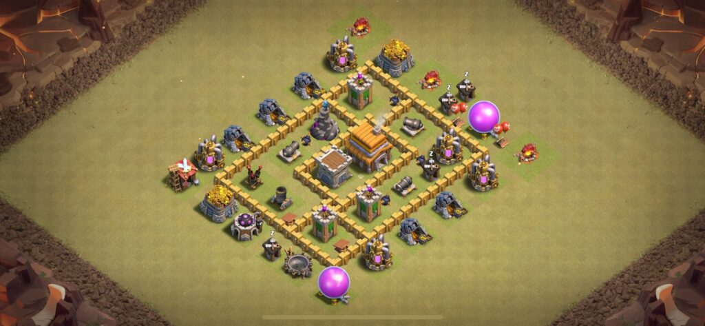 TH5 War Base - Top Town Hall 5 War Base with Link (#5) - Clash of Clans 2025​ TH5 Base
