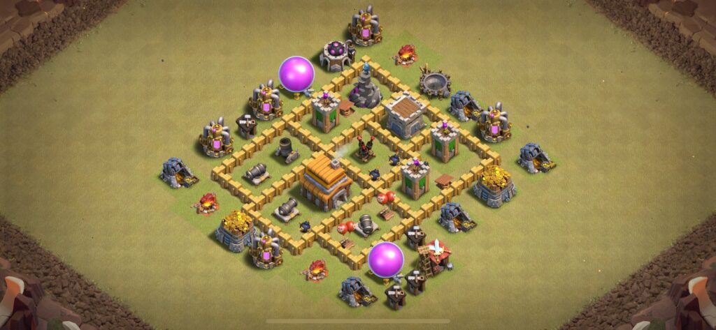 TH5 War Base - Top Town Hall 5 War Base with Link (#8) - Clash of Clans 2025​ TH5 Base