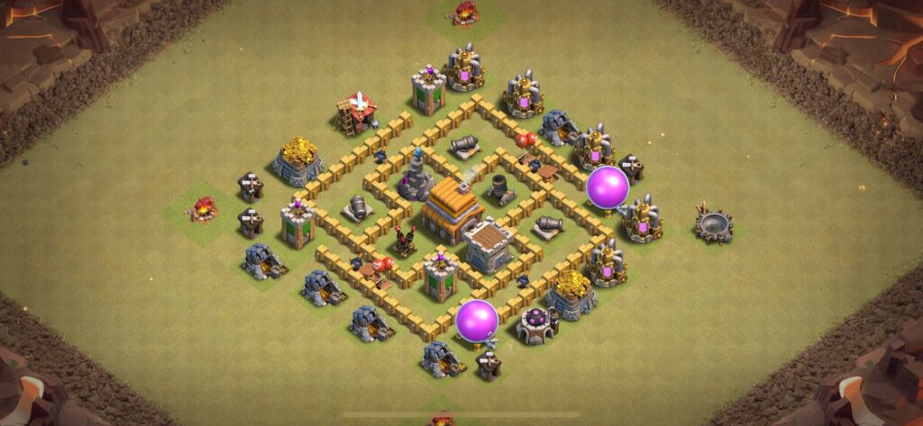 TH5 War Base - Top Town Hall 5 War Base with Link (#9) - Clash of Clans 2025​ TH5 Base