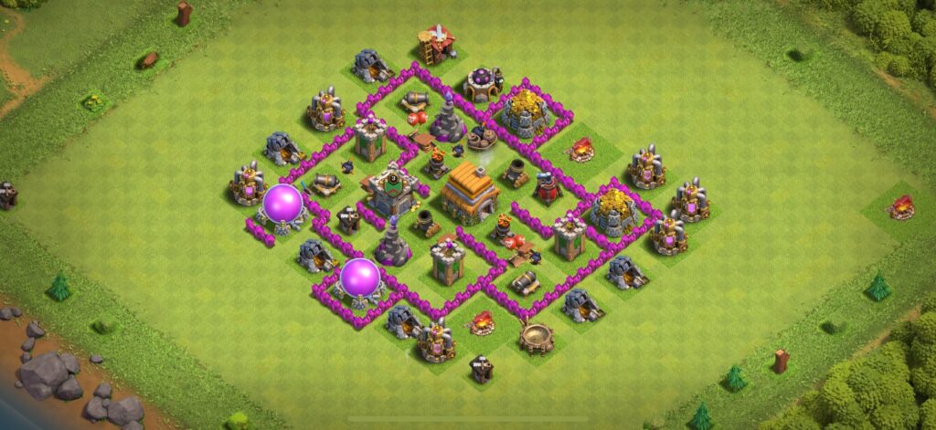 TH6 Defense Base - Top Town Hall 6 Defense Base with Link (#19) - Clash of Clans 2025​ TH6 Base