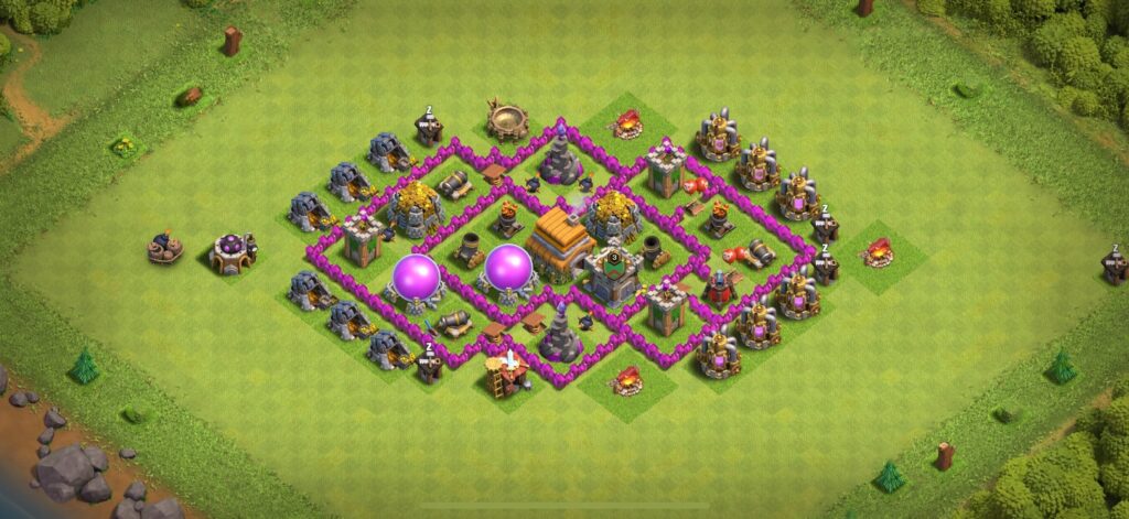 TH6 Farming Base - Top Town Hall 6 Farming Base with Link (#6) - Clash of Clans 2025​ TH6 Base