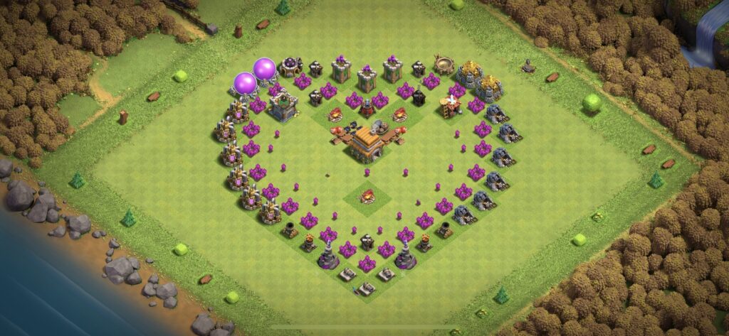 TH6 Troll Base - Top Town Hall 6 Troll/Funny Base with Link (#1) - Clash of Clans 2025​ TH6 Base