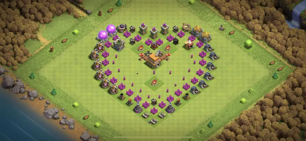 TH6 Troll Base - Top Town Hall 6 Troll/Funny Base with Link (#1) - Clash of Clans 2025​ TH6 Base