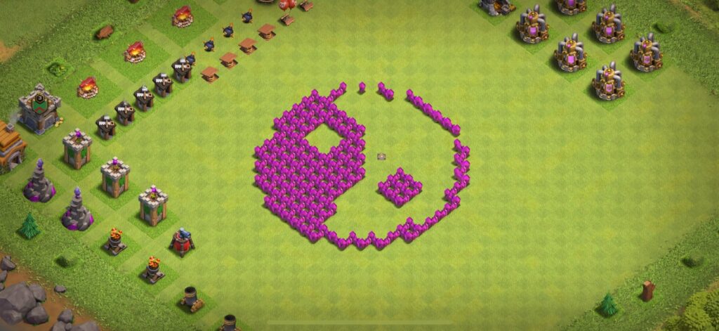 TH6 Troll Base - Top Town Hall 6 Troll/Funny Base with Link (#12) - Clash of Clans 2025​ TH6 Base