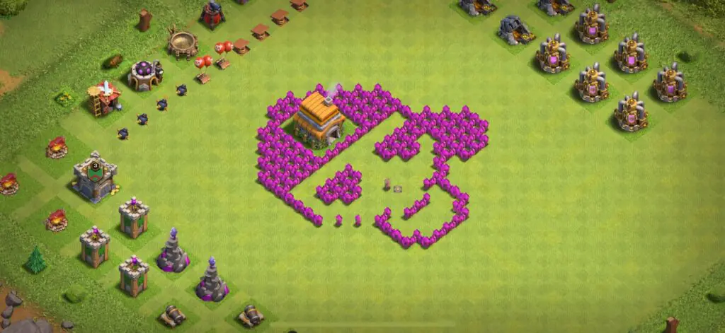 TH6 Troll Base - Top Town Hall 6 Troll/Funny Base with Link (#13) - Clash of Clans 2025​ TH6 Base
