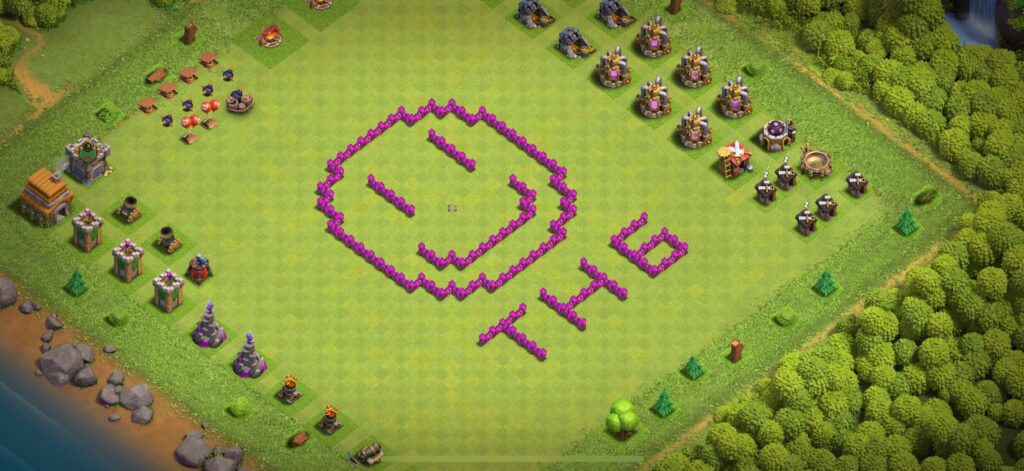 TH6 Troll Base - Top Town Hall 6 Troll/Funny Base with Link (#14) - Clash of Clans 2025​ TH6 Base