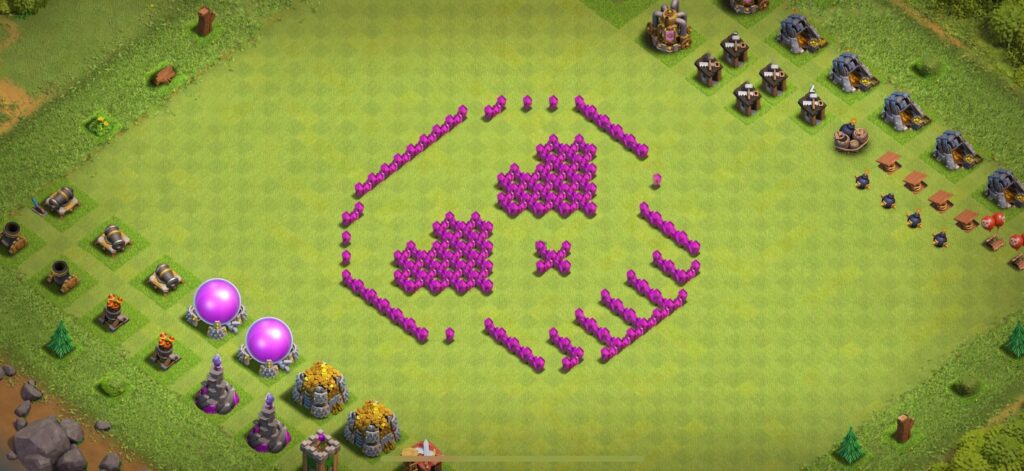 TH6 Troll Base - Top Town Hall 6 Troll/Funny Base with Link (#15) - Clash of Clans 2025​ TH6 Base