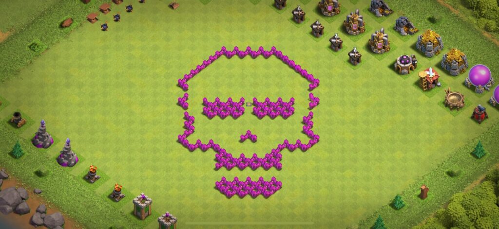 TH6 Troll Base - Top Town Hall 6 Troll/Funny Base with Link (#17) - Clash of Clans 2025​ TH6 Base