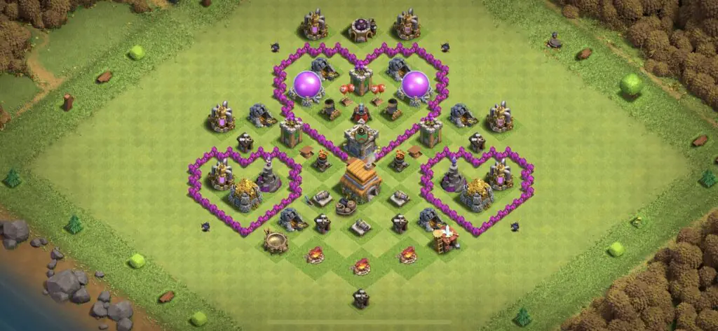 TH6 Troll Base - Top Town Hall 6 Troll/Funny Base with Link (#3) - Clash of Clans 2025​ TH6 Base