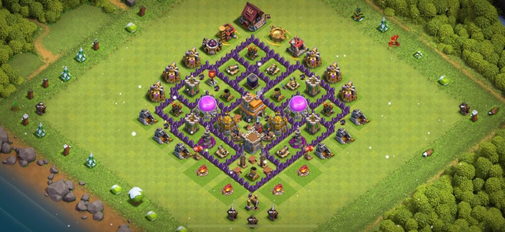 TH7 Farming Base - Top Town Hall 7 Farming Base with Link (#15) - Clash of Clans 2025​ TH7 Base