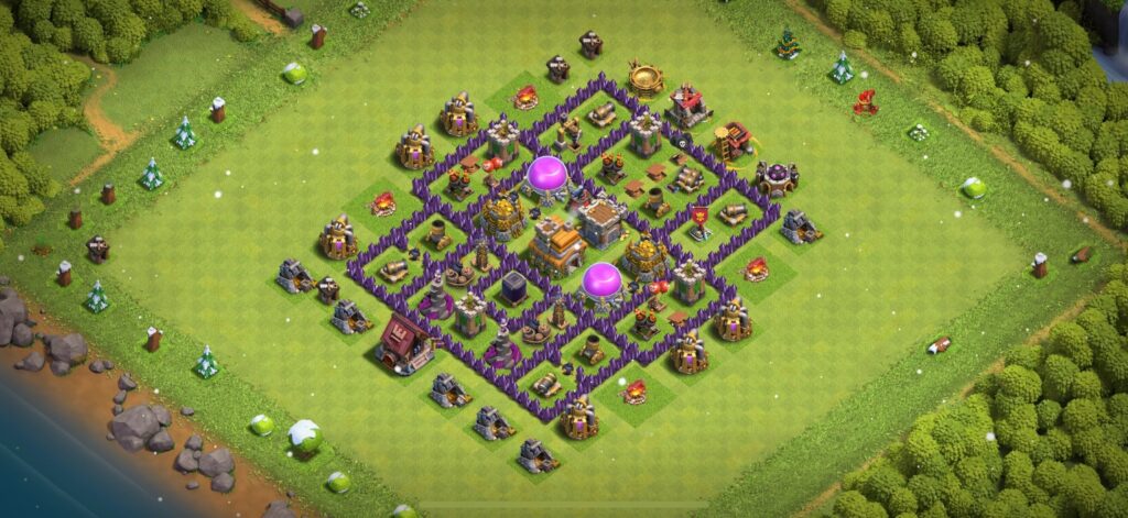 TH7 Farming Base - Top Town Hall 7 Farming Base with Link (#16) - Clash of Clans 2025​ TH7 Base