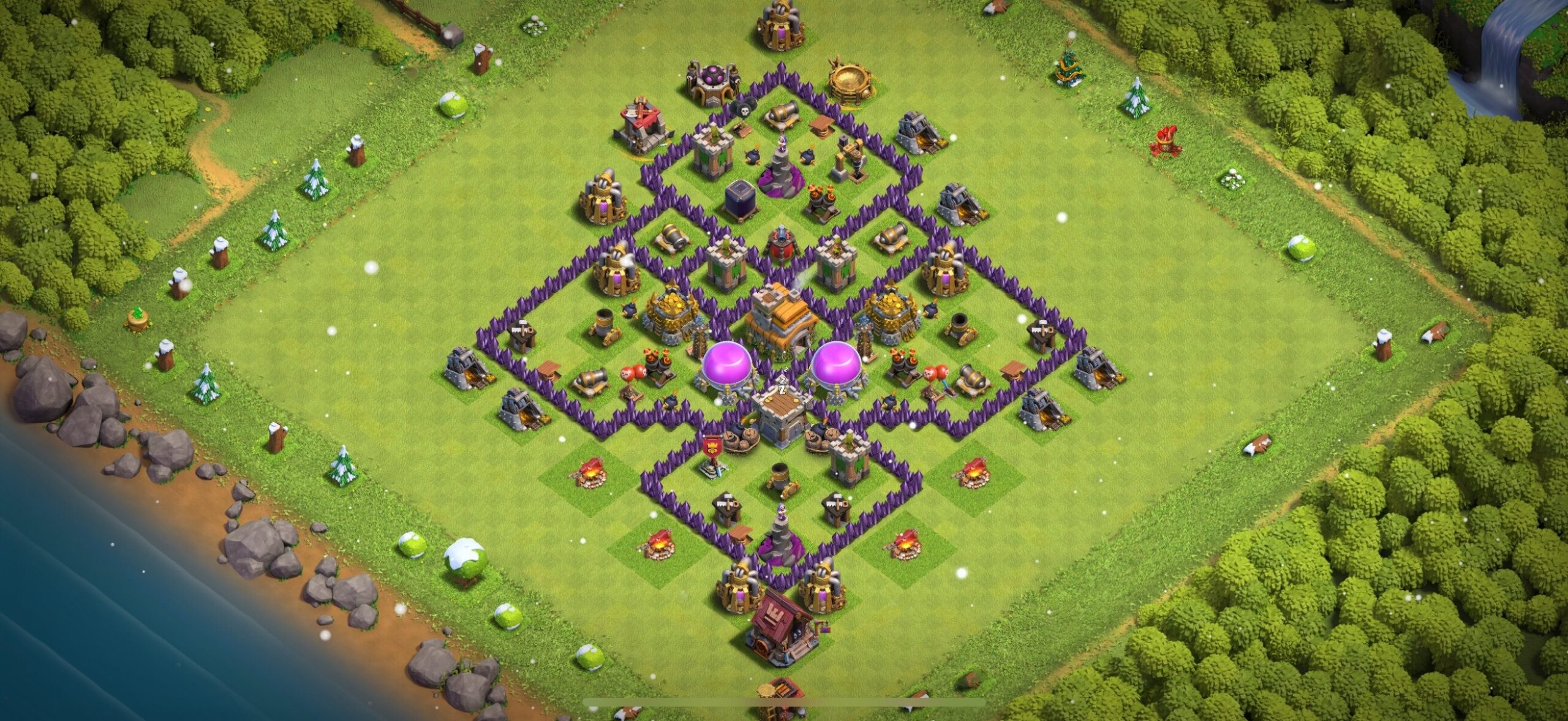 TH7 Farming Base - Top Town Hall 7 Farming Base with Link (#18) - Clash of Clans 2025​ TH7 Base