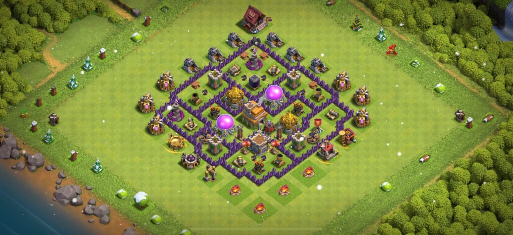 TH7 Farming Base - Top Town Hall 7 Farming Base with Link (#19) - Clash of Clans 2025​ TH7 Base
