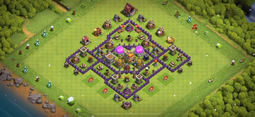 TH7 Farming Base - Top Town Hall 7 Farming Base with Link (#20) - Clash of Clans 2025​ TH7 Base
