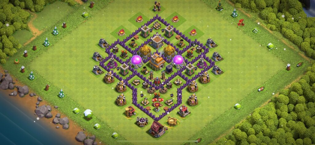 TH7 Farming Base - Top Town Hall 7 Farming Base with Link (#21) - Clash of Clans 2025​ TH7 Base