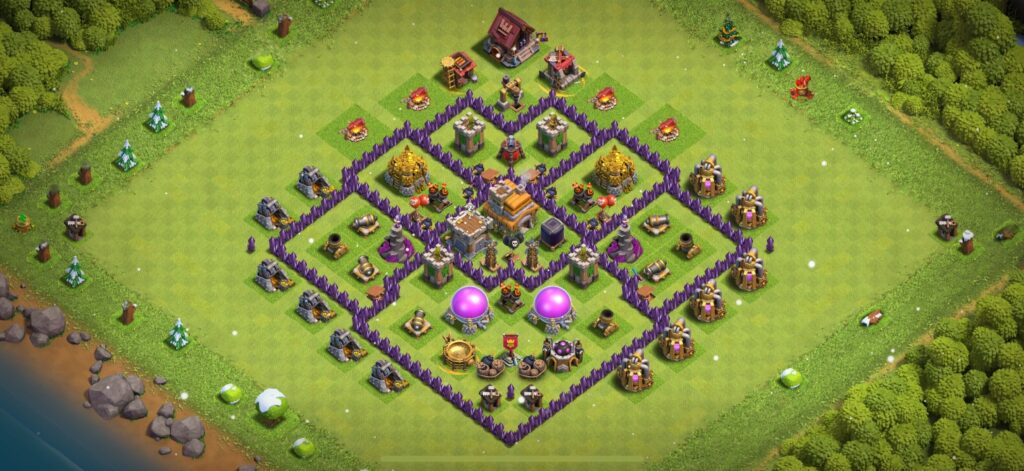 TH7 Farming Base - Top Town Hall 7 Farming Base with Link (#24) - Clash of Clans 2025​ TH7 Base
