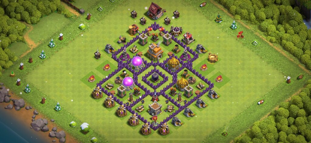 TH7 Farming Base - Top Town Hall 7 Farming Base with Link (#27) - Clash of Clans 2025​ TH7 Base