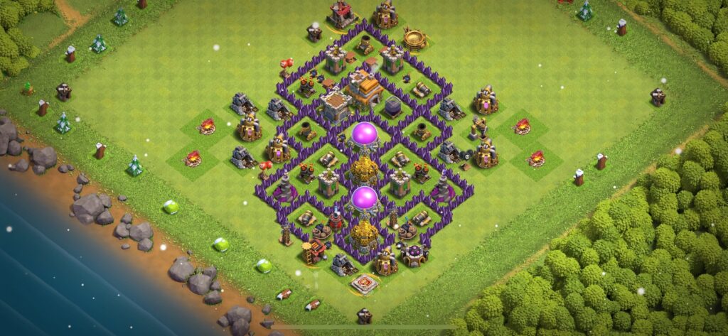 TH7 Farming Base - Top Town Hall 7 Farming Base with Link (#6) - Clash of Clans 2025​ TH7 Base