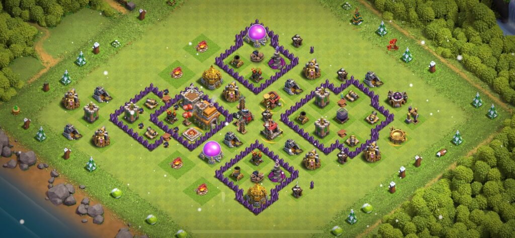 TH7 Farming Base - Top Town Hall 7 Farming Base with Link (#9) - Clash of Clans 2025​ TH7 Base