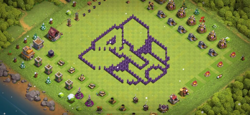 TH7 Troll Base - Top Town Hall 7 Troll/Funny Base with Link (#12) - Clash of Clans 2025​ TH7 Base