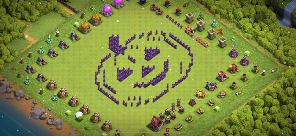 TH7 Troll Base - Top Town Hall 7 Troll/Funny Base with Link (#18) - Clash of Clans 2025​ TH7 Base