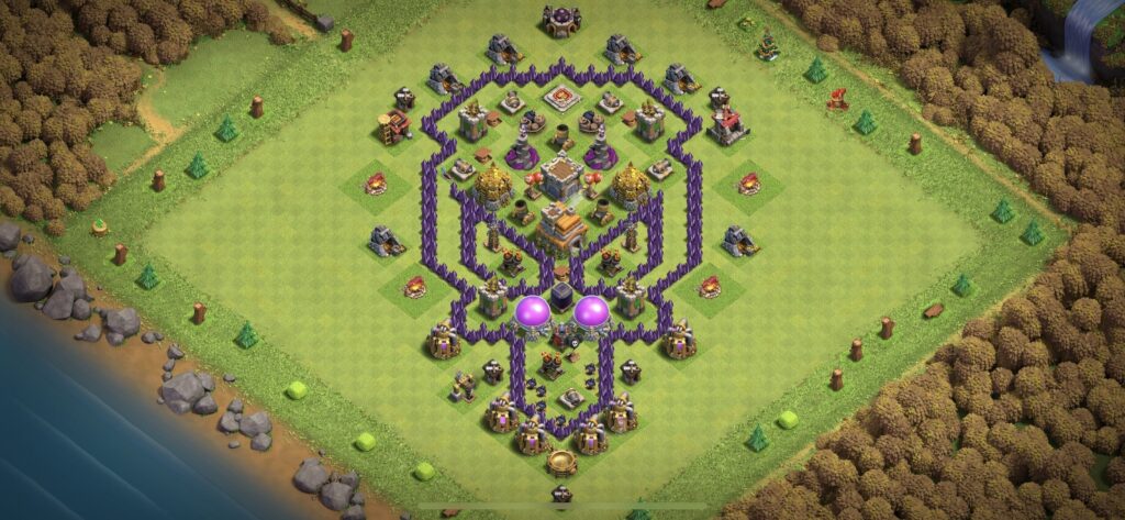 TH7 Troll Base - Top Town Hall 7 Troll/Funny Base with Link (#2) - Clash of Clans 2025​ TH7 Base