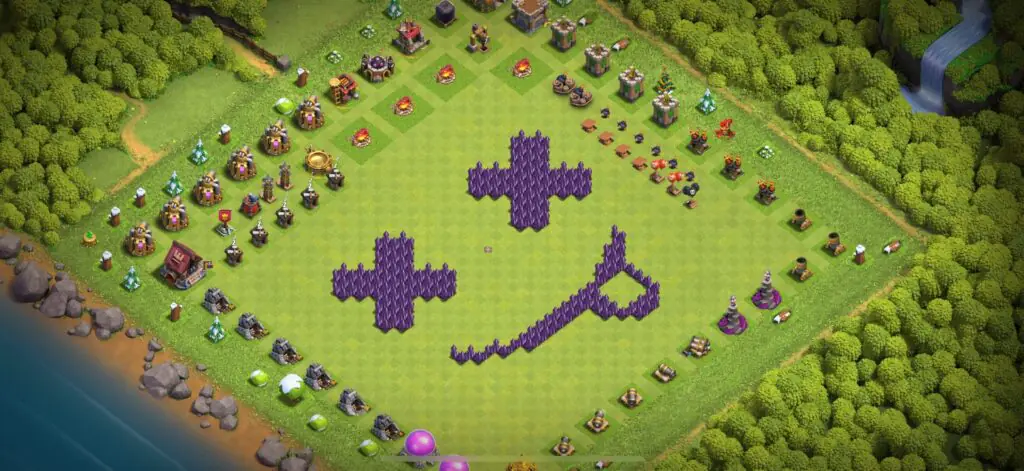 TH7 Troll Base - Top Town Hall 7 Troll/Funny Base with Link (#23) - Clash of Clans 2025​ TH7 Base