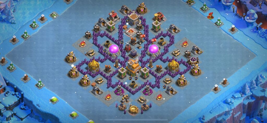 TH7 Troll Base - Top Town Hall 7 Troll/Funny Base with Link (#6) - Clash of Clans 2025​ TH7 Base