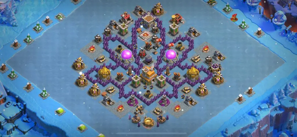 TH7 Troll Base - Top Town Hall 7 Troll/Funny Base with Link (#6) - Clash of Clans 2025​ TH7 Base