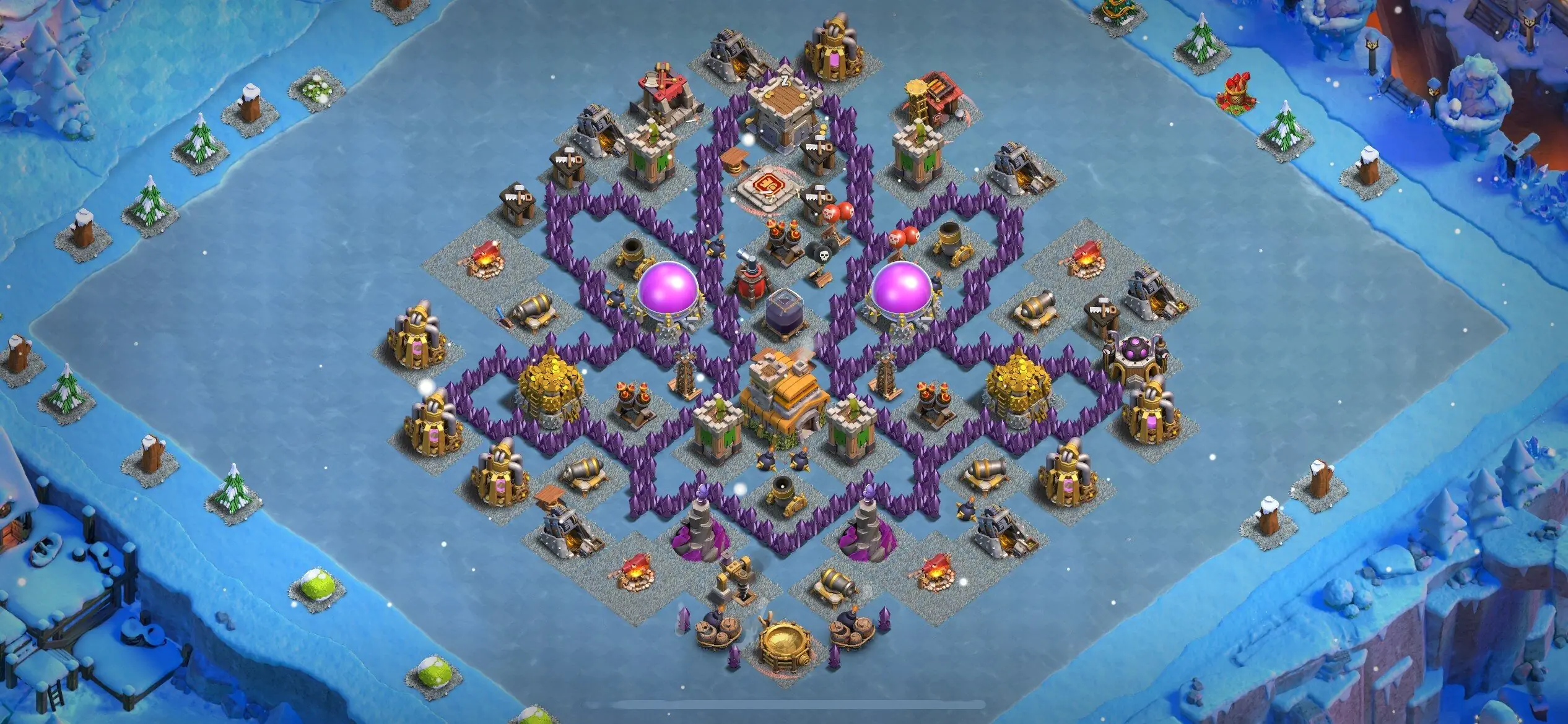 TH7 Troll Base - Top Town Hall 7 Troll/Funny Base with Link (#6) - Clash of Clans 2025​ TH7 Base