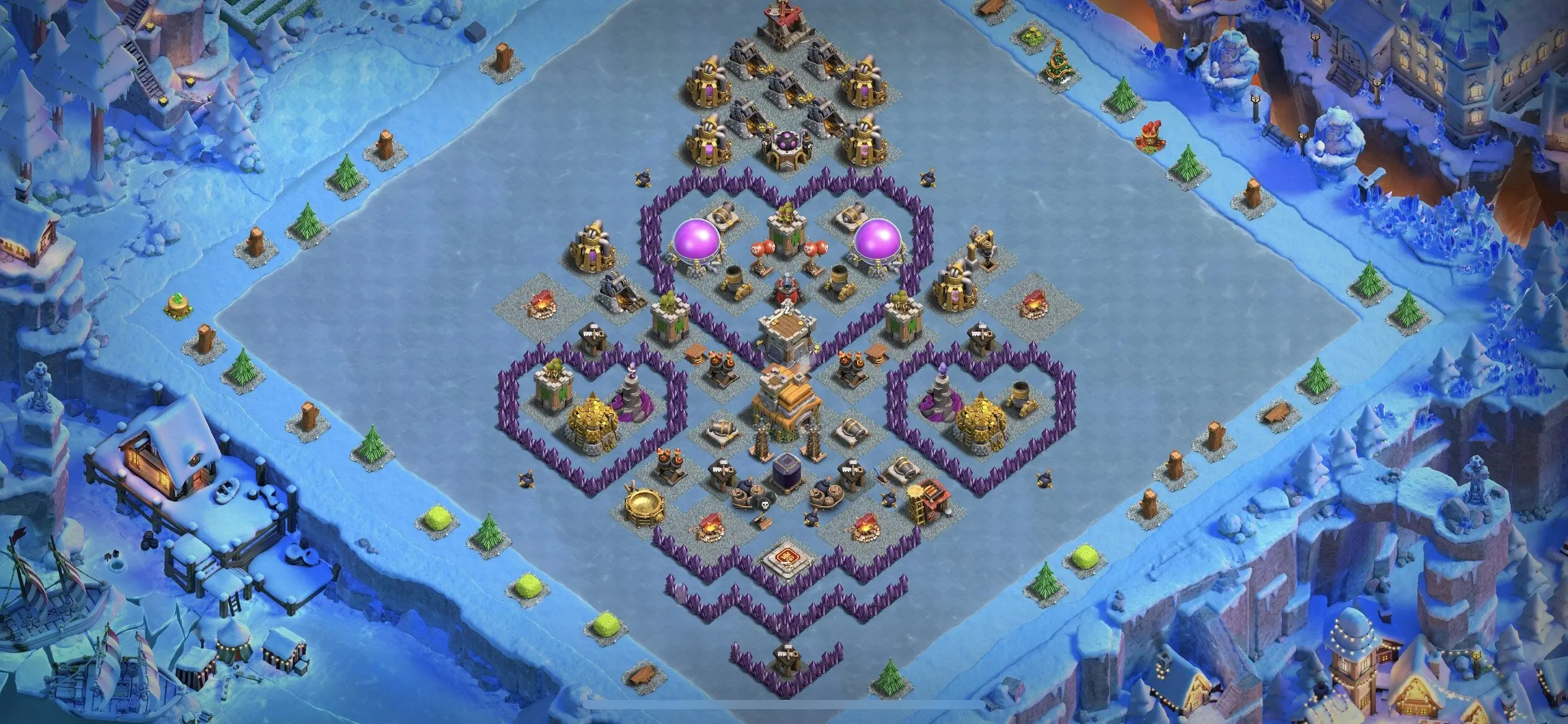 TH7 Troll Base - Top Town Hall 7 Troll/Funny Base with Link (#8) - Clash of Clans 2025​ TH7 Base